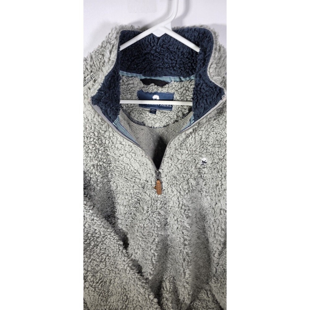 The Southern Shirt Co. Medium Quarter Zip Sherpa Women's Pullover